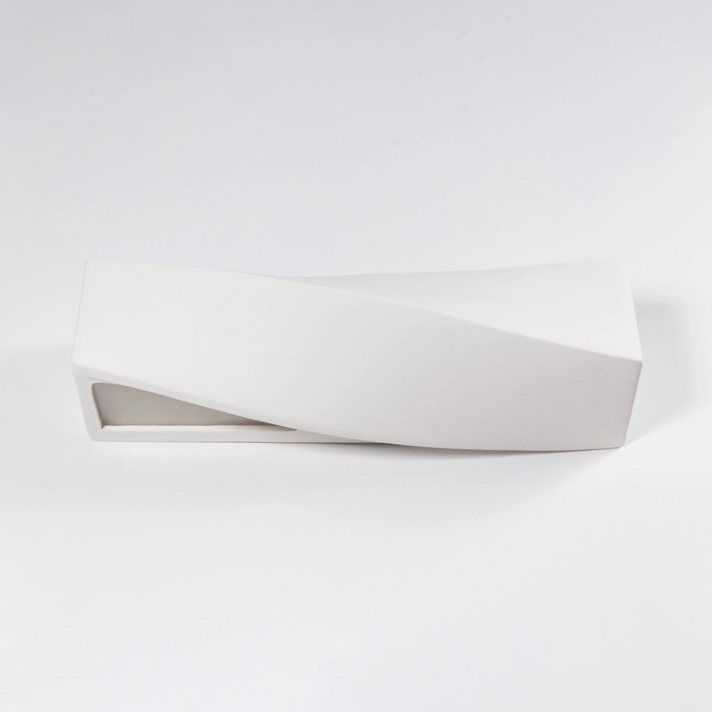 Applique ceramica bianca E27 Pure Lume Deltio PU.0003