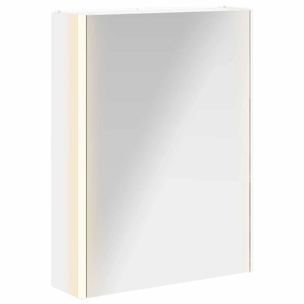 Mobiletto per specchio da bagno Bianco 53,5 x 15,5 x 70 cm 889231