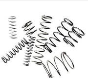 Verni di acciaio inossidabile compattati - Verni di allungamento argentati - 10 pezzi - Filo 0,6mm - Adatto per elettronica e strumenti