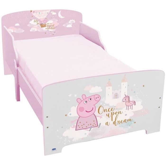 Fun House Peppa Pig Dream illuminato con Lattes Box Spring 140 x 70 cm