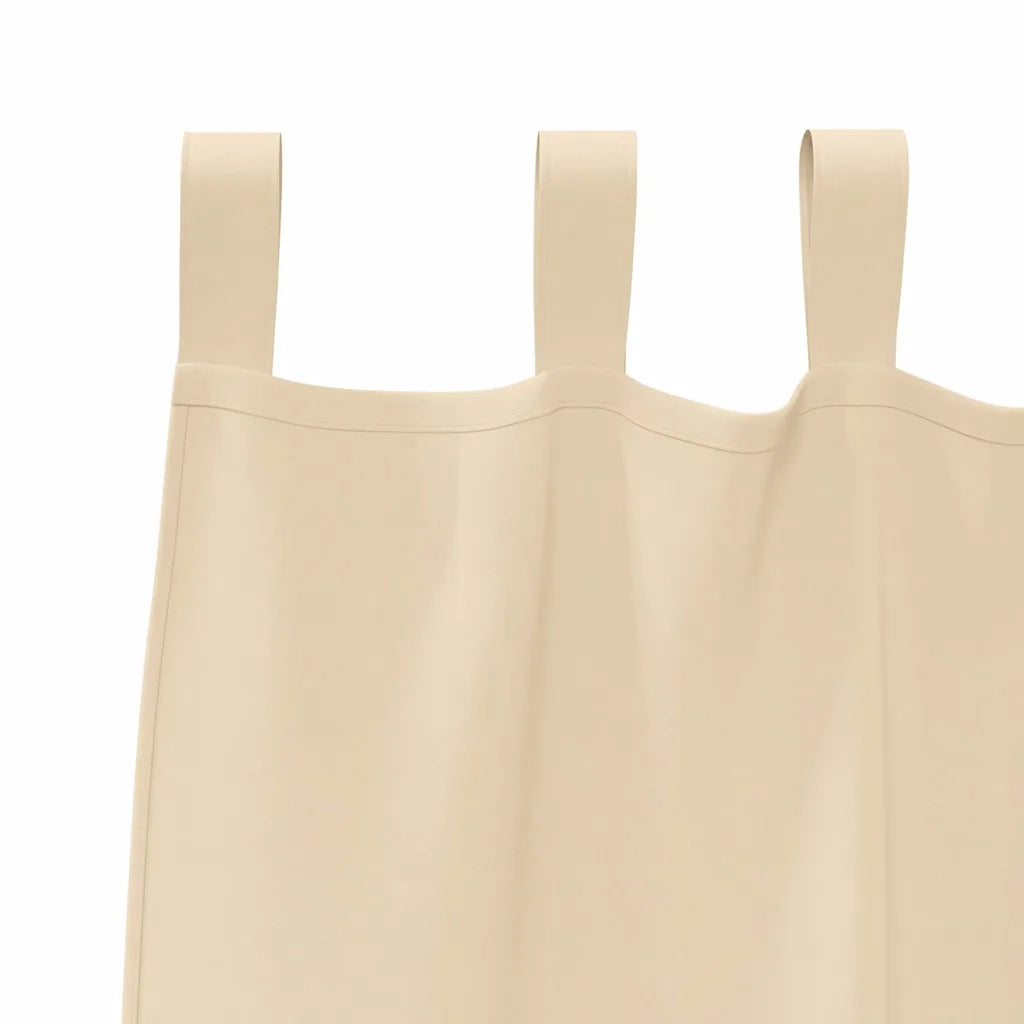 Tende Blackout con Anelli 2 pcs Crema 175 x 140 cm Poliestere 4107594