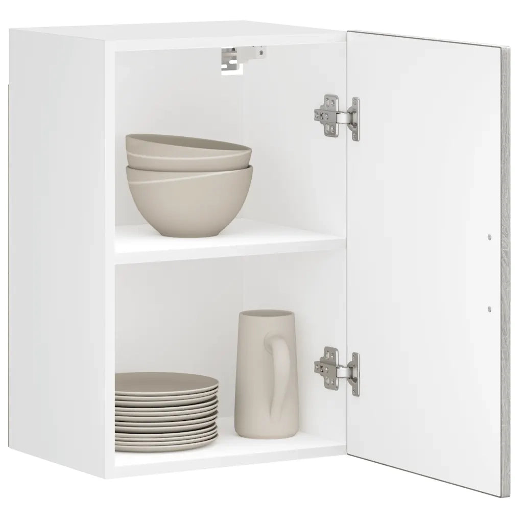 Pensile da Cucina Porto Grigio Sonoma in Legno Multistrato 854033
