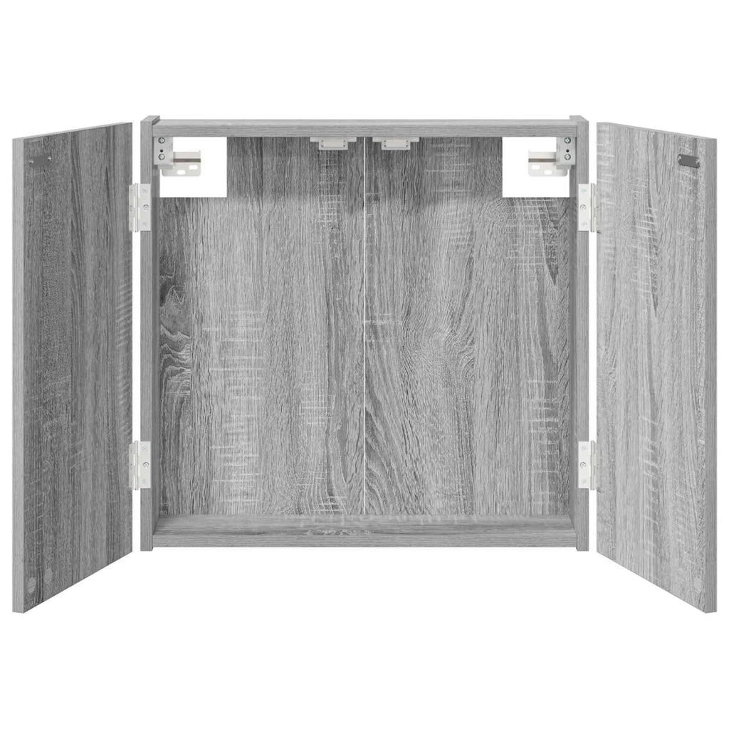 Armadio per Dartboard Sonoma grigio 56 x 12 x 53,5 cm 8006665
