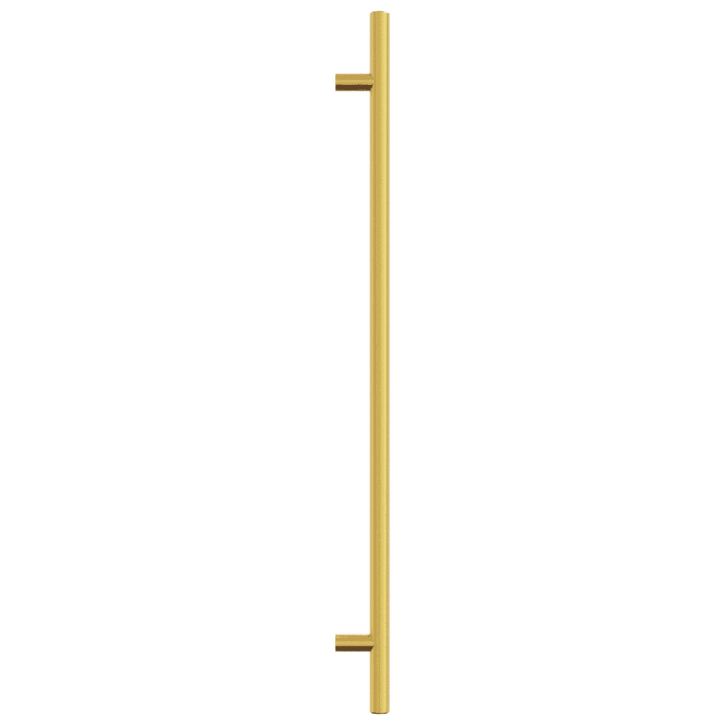 vidaXL Maniglie per Mobili 10 pz Oro 320 mm in Acciaio Inox