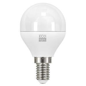 Bisonte Lampadina Led Sfera E14 8W 806lm 3000k