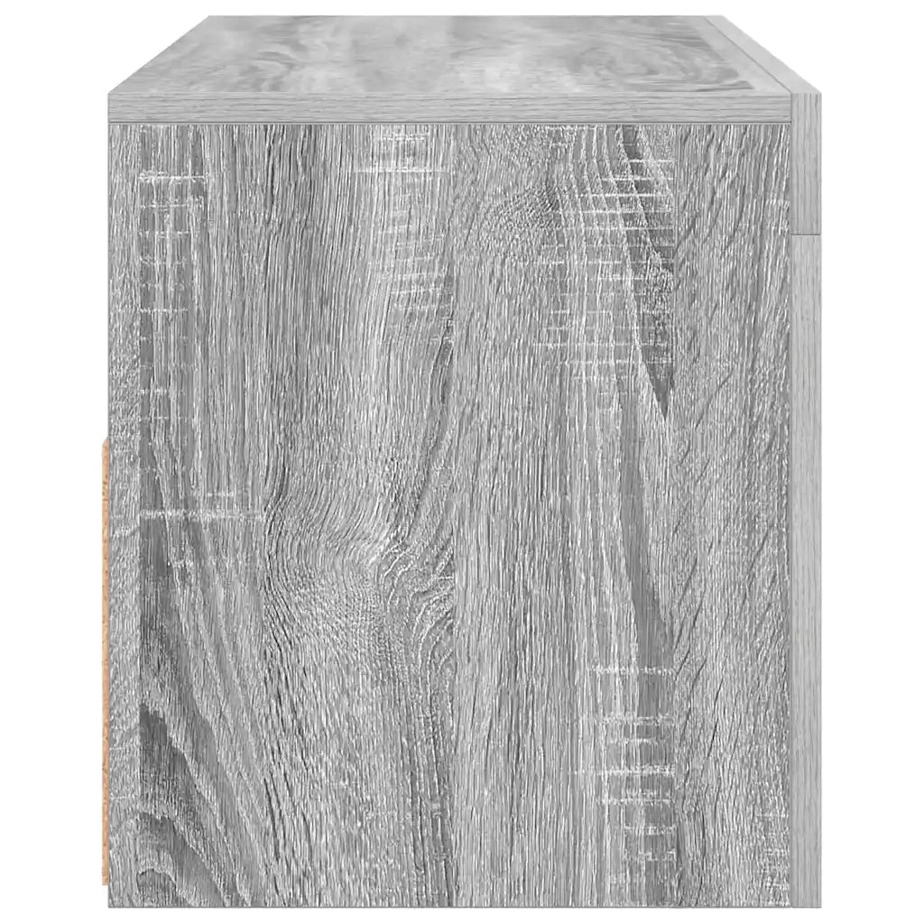 Mobile Porta TV con Luci LED Grigio Sonoma 90x35x40 cm 822722