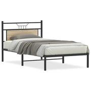 Letto singolo | Letto per adulti | Giroletto senza Materasso Rovere Sonoma 107x203cm in Truciolato