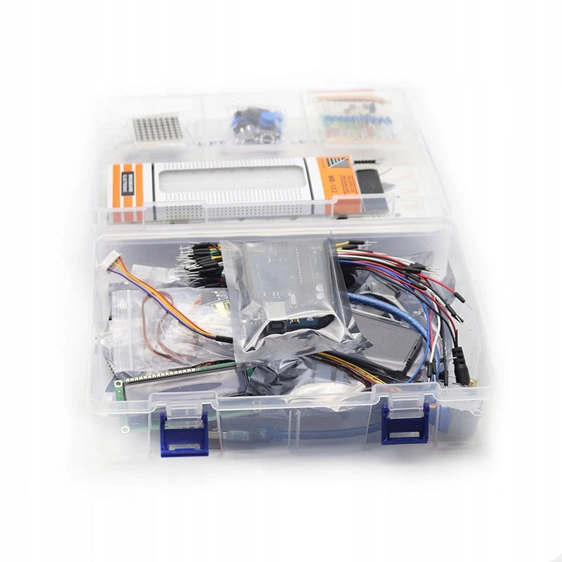 Kit di Avvio Programmazione Arduino XXL UNRR3 – Ideale per Principianti | Scheda UNO, Sensori RFID, Temperatura, Acqua