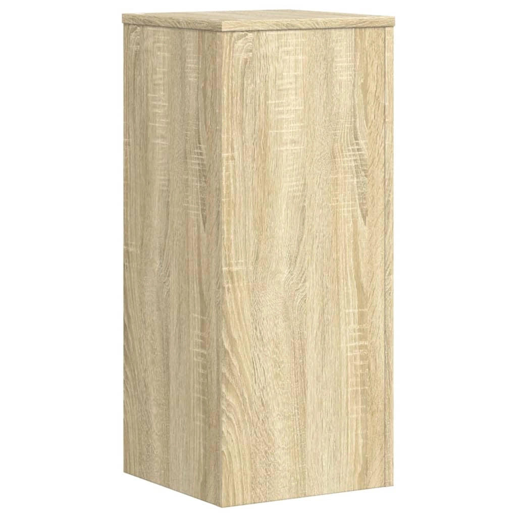 Portavasi mobili per fiori set da 2 legno ingegnerizzato Sonoma marrone 02_0045350