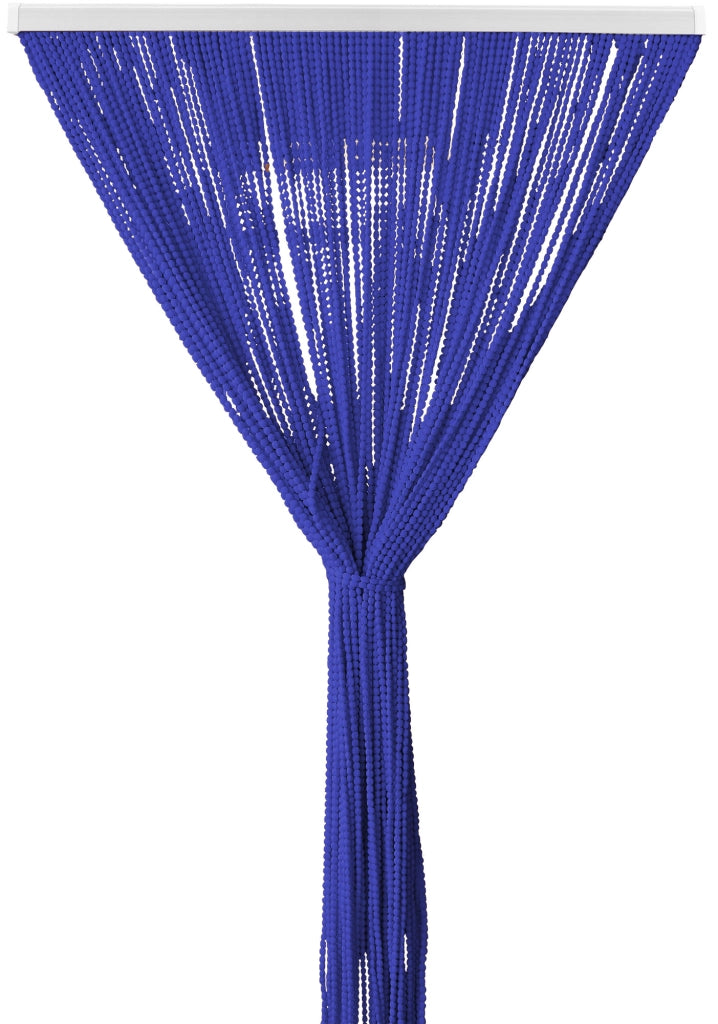 Tenda Antimosche per Porta Finestra a Pannello Con Telaio In PVC Blu Navy - 100 x 220