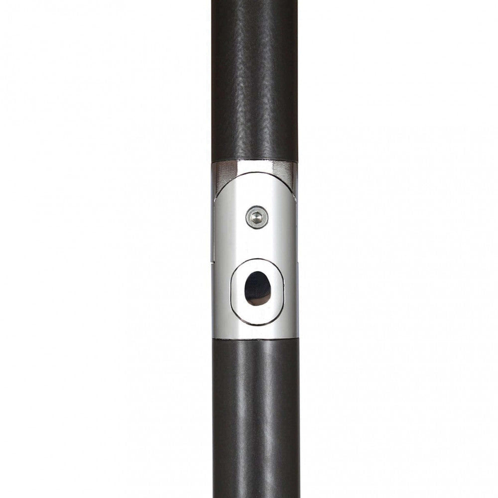 Ombrellone da Giardino 2x2 m Palo Ø38 mm Nice in Alluminio Antracite