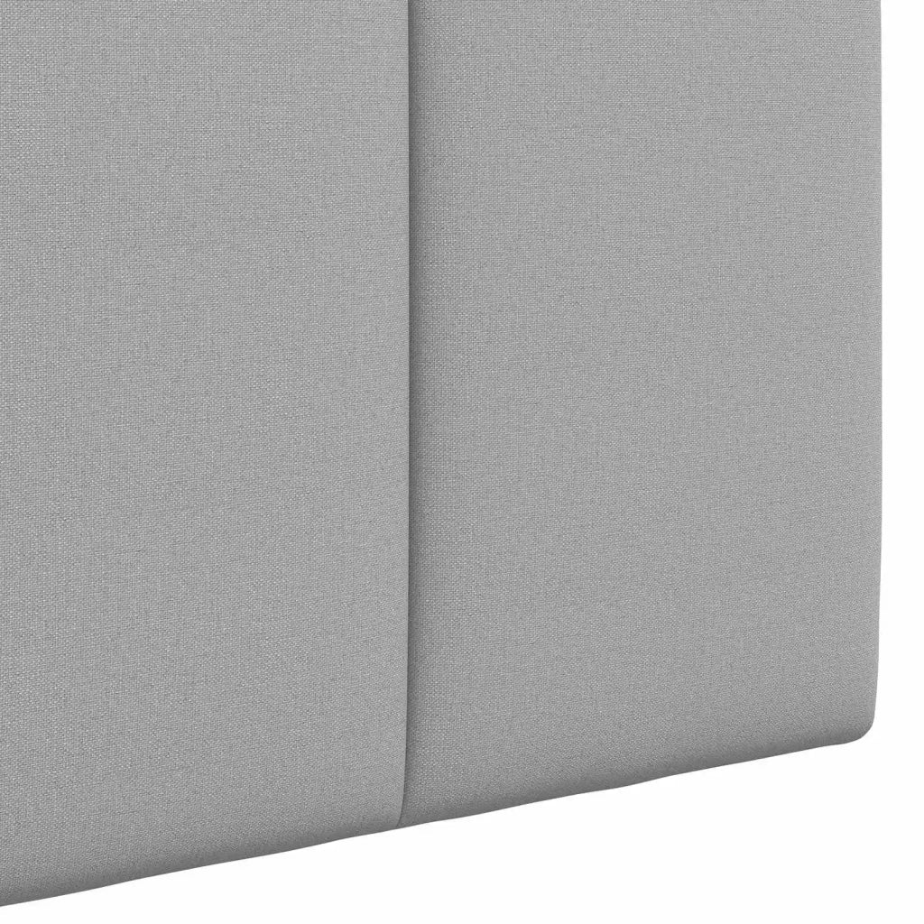 Testiera | Testata sospesa Grigio Nuvola Tessuto