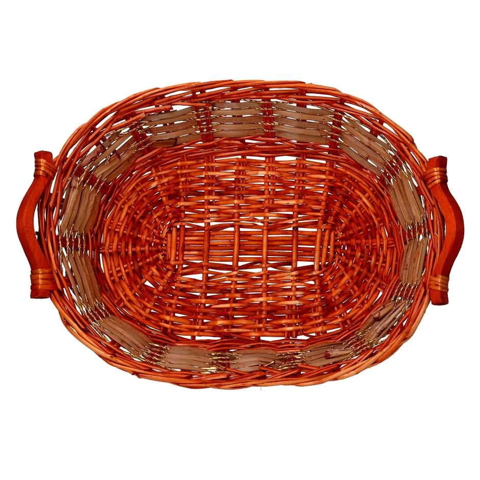 Cesta bassa mi/grezza rett cm58x48h18
