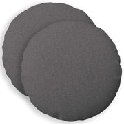 Federa 2 pz HEERLEN Grigio Chiaro Ø 30 cm Tessuto 921853
