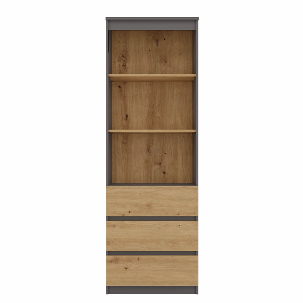 Scaffale olimp RS-60 antracite artisan libreria moderna