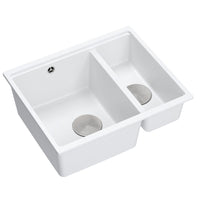 Lavello In Granito Logan 150 White Oro