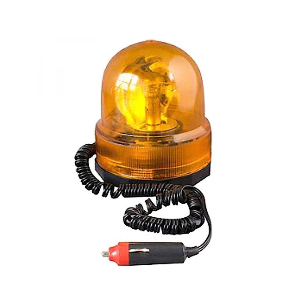 Trade Shop - Lampeggiante Segnalatore Emergenza Rotante Calamita Magnetico Auto Trattore 12v -