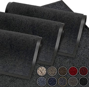 Matrice di ingresso antracite grigio 90x120 cm | matrice di ingresso impermeabile lavabile pannello di raccolta rifiuti duraturo | pannello di raccolta rifiuti antiscivolo per matrice di ingresso, hall, ingresso, cucina, camera da letto