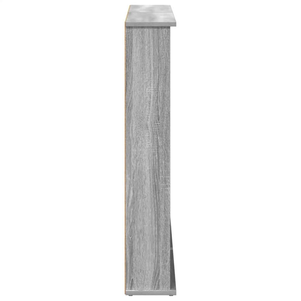 Mobile per CD 2 pz Sonoma grigio 60 x 17 x 92 cm 8012741