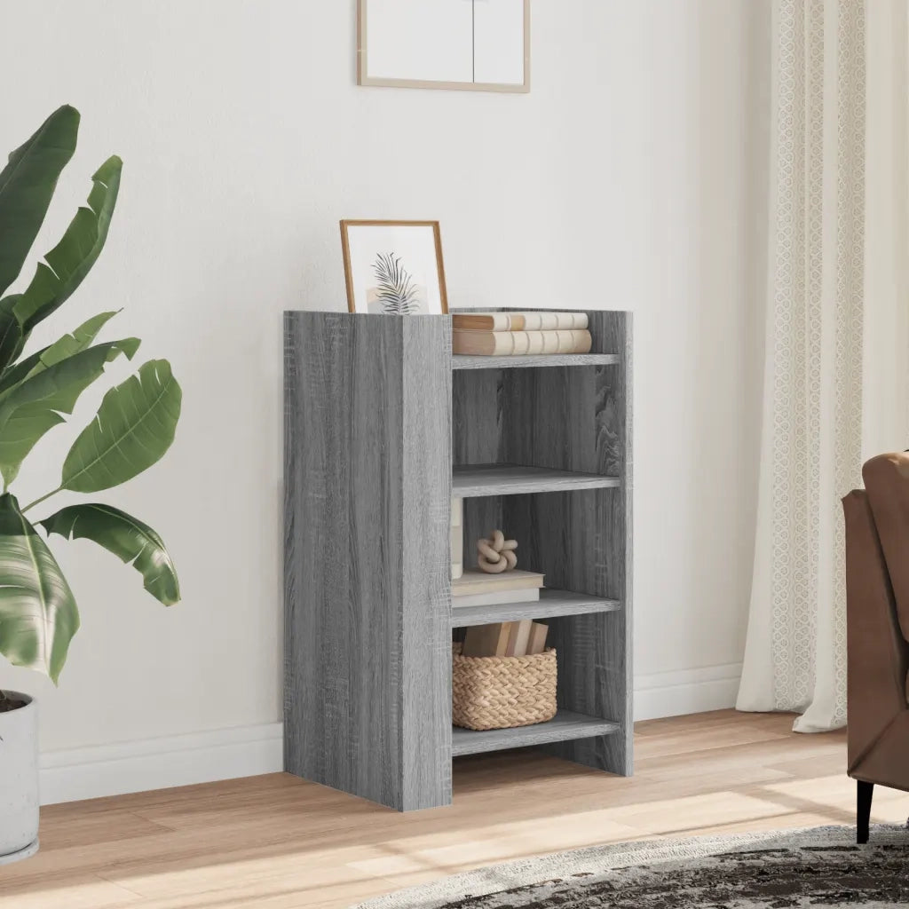 Credenza Grigio Sonoma 45x35x75 cm in Legno Multistrato 848386