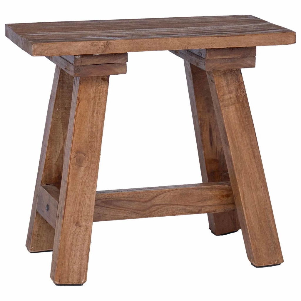 panchina Naturale 50,5 x 25 x 47,5 cm Legno massello di mogano 42012394