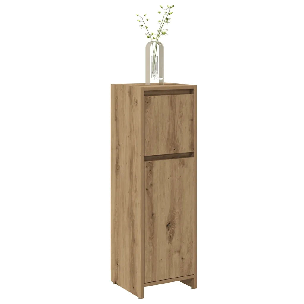 vidaXL Armadietto Bagno Artigianale 30x30x95 cm in Legno Multistrato