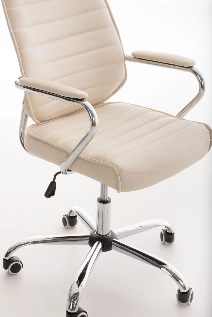 Sedia da ufficio Rako crema