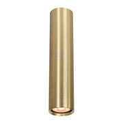 Spot soffitto moderno tubo oro 24cm GU10 Italux Lopus