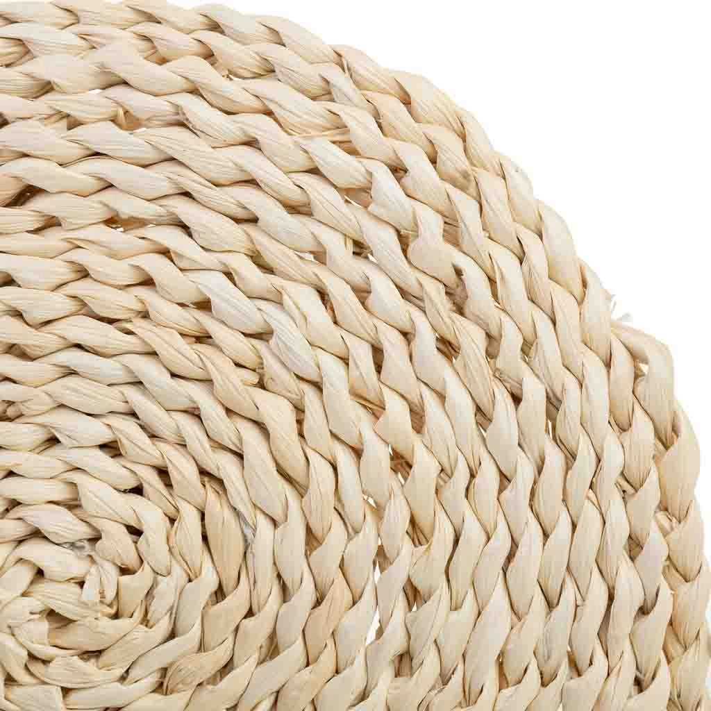 Sottopentola in fibra di mais intrecciata D35x1,5h cm