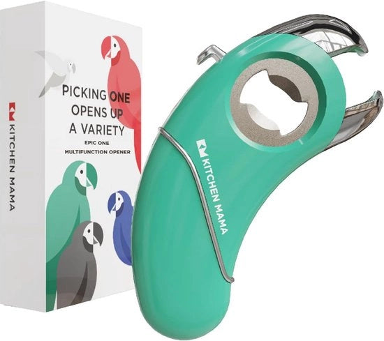 Apri-opere multifunzionale ergonomico per bottiglie e contenitori - ideale per mani deboli e artrosi