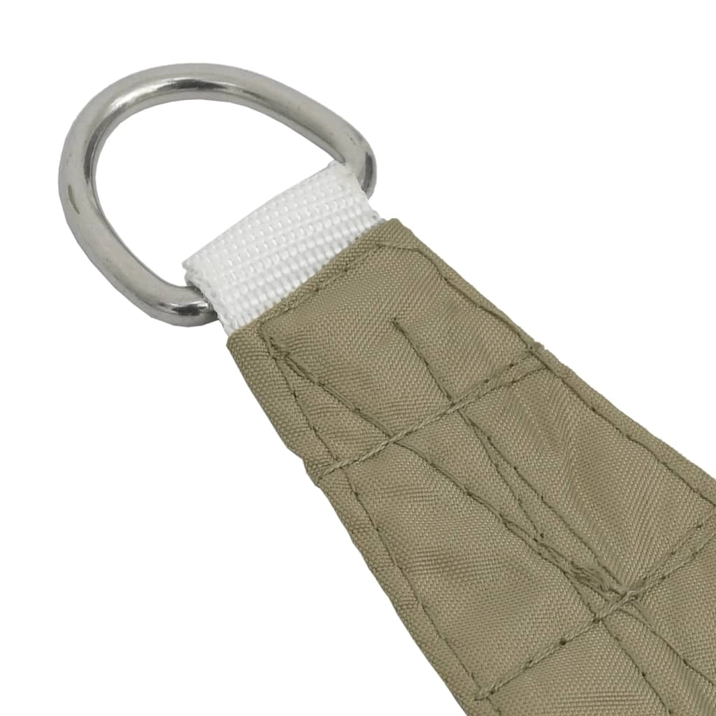 Tenda parasole/ombrellone quadrato in tessuto Oxford 2,5 x 2,5 m beige 02_0009458
