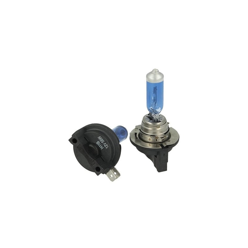 Coppia 2 Lampade H11B 12V 55W PGJY19-2 Super White Effetto Xenon Sostituisce Osram OA6424
