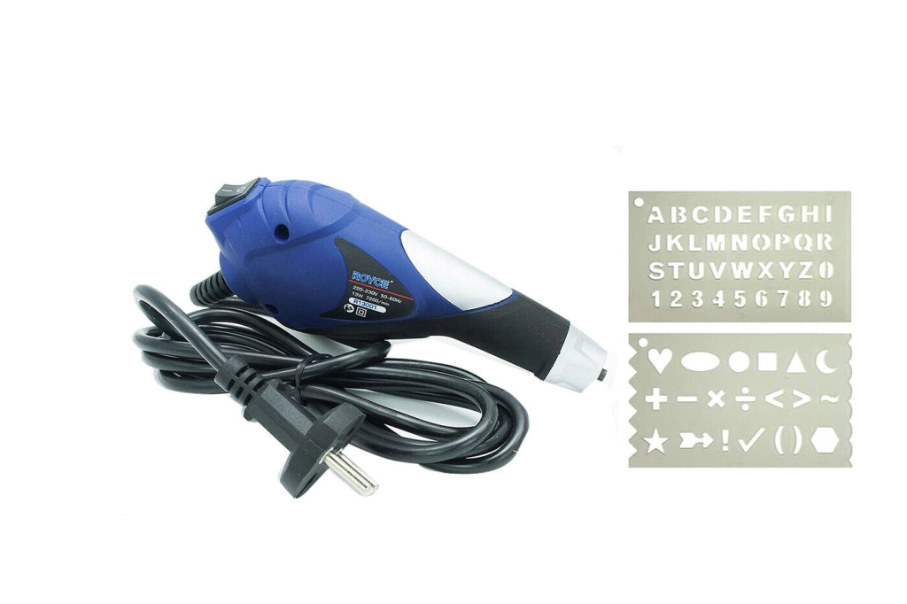 Incisore elettrico di precisione con normografi Metallo Vetro Plastica 13W RE-13