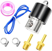 Vitello di acciaio inossidabile - 1/4" - Compacto e facile da montare - Adatto per acqua e aria - Ventilatore magnetico elettrico