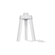 Lampada da tavolo treppiede legno colore bianco Piko MDL4768 22.5H