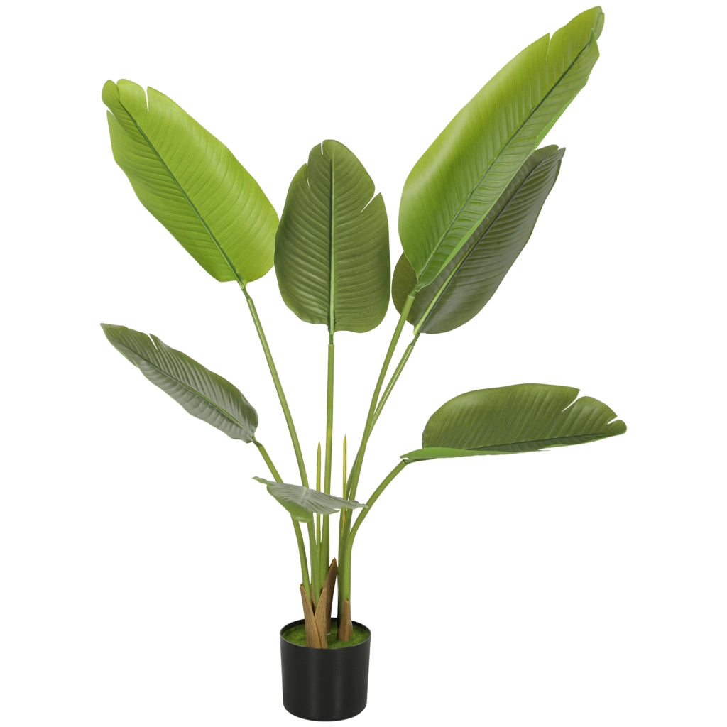 Albero artificiale con vaso ¨C zephmum ¨C verde 109 cm