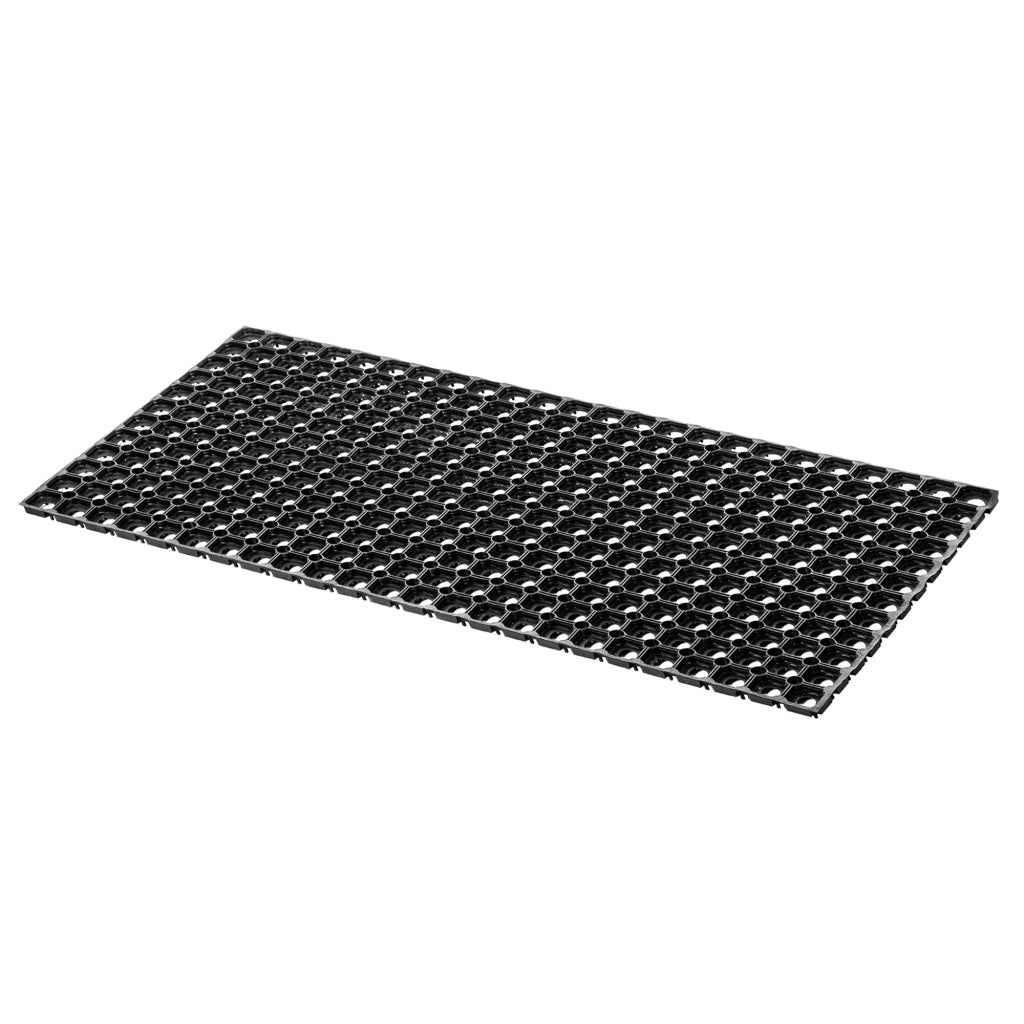 Zerbino d'ingresso KADAX, tappetino universale per scarpe, 100x50 cm, gomma