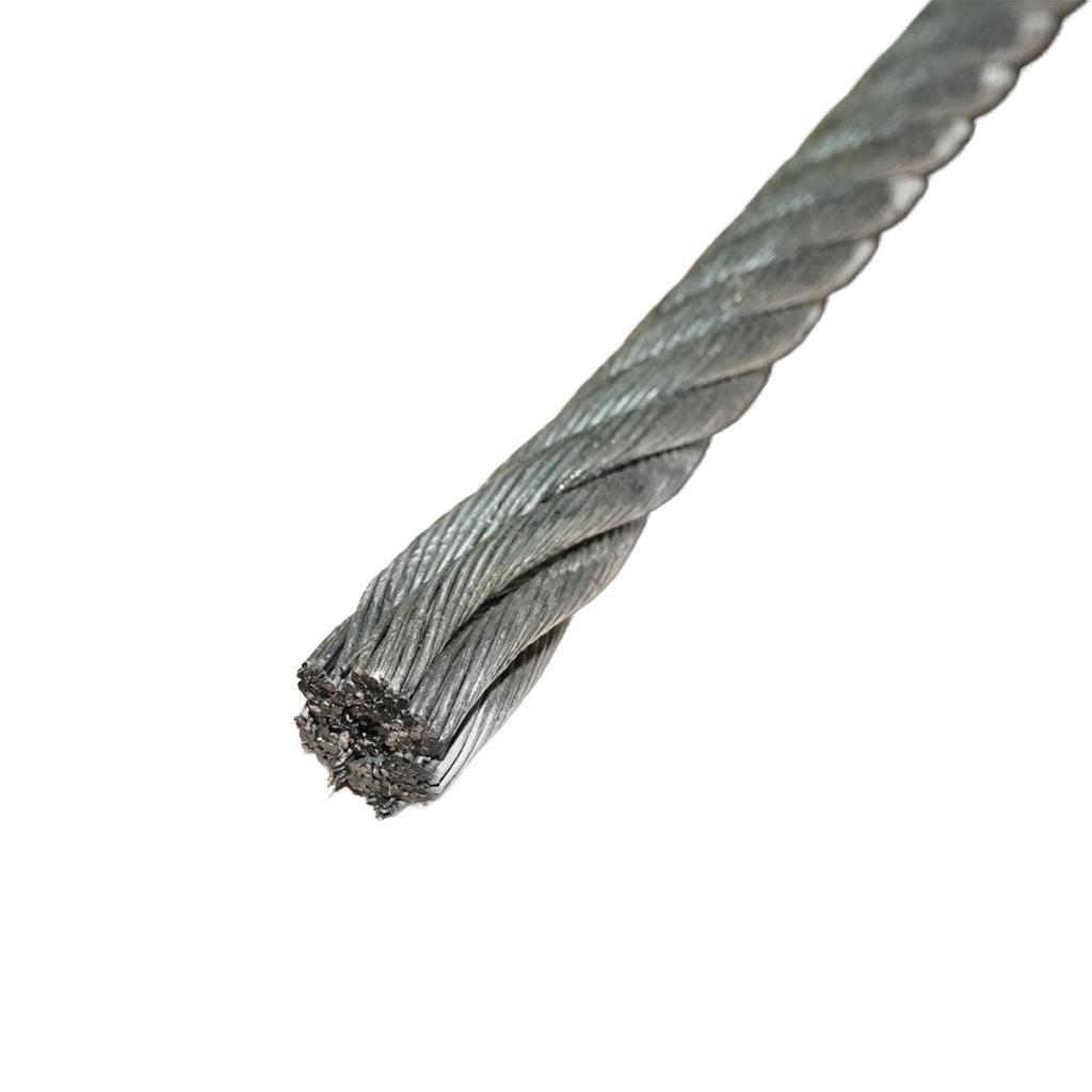 Cavo per verricello in acciaio 6x25 fi 13mm con anima metallica, 1000m/rotolo