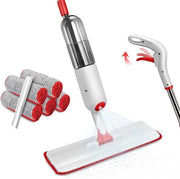Spray per pulizia pavimenti - pulizia umida e secca - 5 strisce pulenti - flacone da 500 ml - spazzola per pulizia cucina - pavimenti in legno duro e laminato