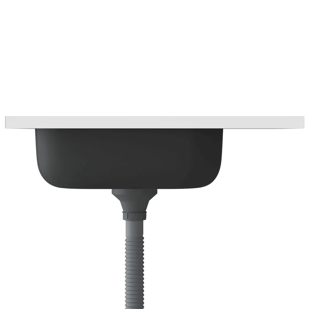 Set lavello e scolapiatti da cucina lavello da incasso lavabo da cucina da interno argento 50 x 60 x 15,5 cm acciaio inox 02_0004353