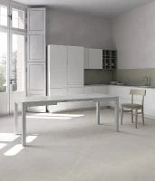 E-STYLO Tavolo allungabile moderno, perfetto per chi desidera ottimizzare gli spazi senza rinunciare a stile e funzionalità, 80cm X 130/210cm H. 76cm