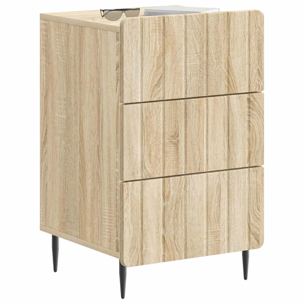 Armadio da Notte con cassetto Rovere Sonoma 43x 41 x 68 cm 894327