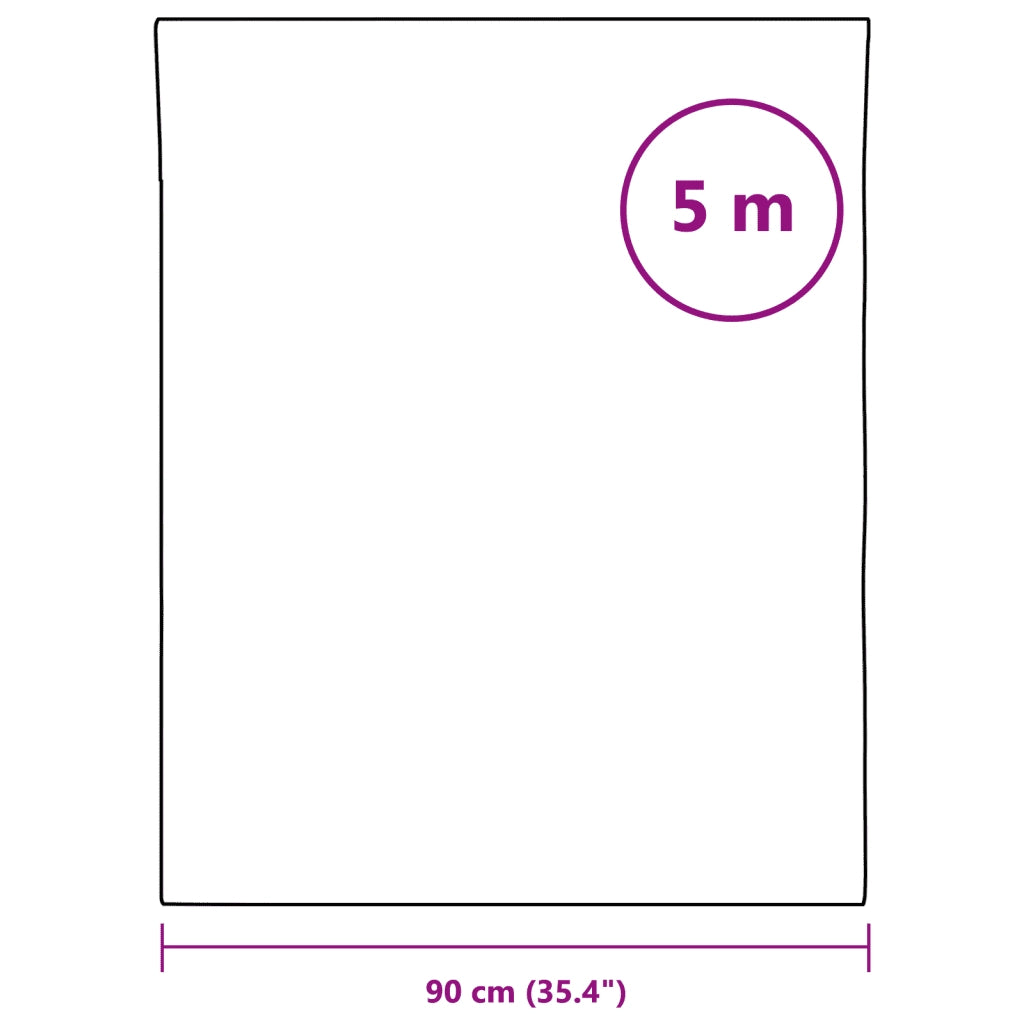 Pellicola Autoadesiva per Mobili Argento Lucido 500x90 cm PVC CFW1823275