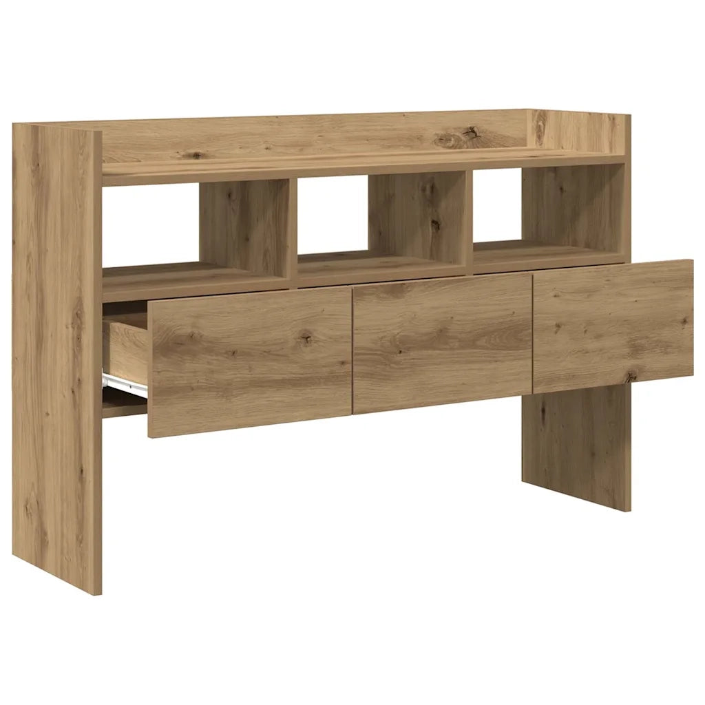 Credenza Rovere Artigianale 105x30x70 cm in Legno Multistrato 856635