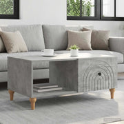 Tavolino da salotto Grigio Cemento 90 x 50 x 40 cm 894268