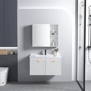 Set Di Mobili Da Bagno Con Lavabo Mario 60cm White