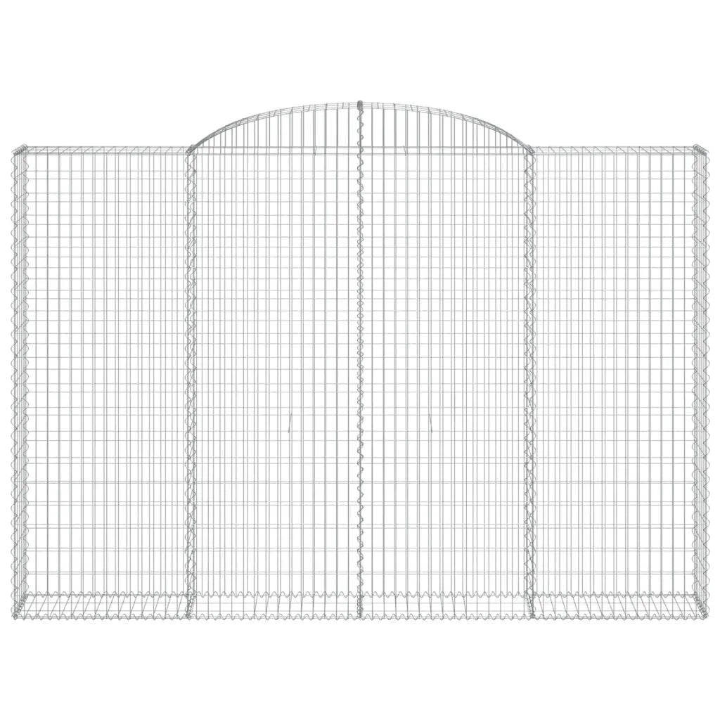 Cesto Gabbione ad Arco 300x30x200/220 cm Ferro Zincato 153510