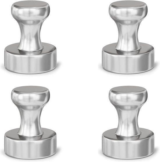 Magneetti Neodymium 4 pezzi 25mm x 30mm Magnete per frigorifero Magnete a forma di sfera per bacheca frigorifero whiteboard Casa Cucina Ufficio Scuola (MW2504)