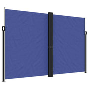 Tenda da Sole | Tenda parasole Laterale Retrattile Blu 220x1000 cm