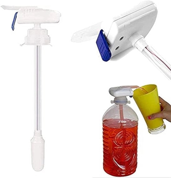 Dispensatore automatico di bevande portatile - Spill proof - Gadget elettrico con pompe per bevande - Adatto per latte, succo, birra e bottiglie di bevande